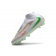 Bota Nike Phantom 6 Df Elite Fg Blanco Verde Naranja