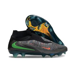 Bota Nike Phantom 6 Df Elite Fg Negro Verde