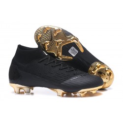 Nike Mercurial Superfly 6 Dynamic Fit FG - Negro Oro