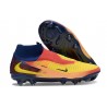 Bota Nike Phantom 6 Df Elite Fg X Haaland Láser Naranja Lemon Venom Azul Vacío