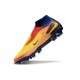 Nike Phantom 6 Df Elite Fg X Haaland Láser Naranja Lemon Venom Azul Vacío