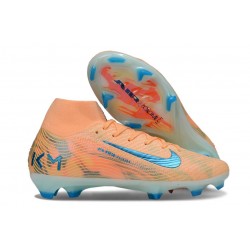 Botas de Futbol Nike Mercurial Superfly X Elite FG KM Naranja Azul