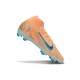 Botas de Futbol Nike Mercurial Superfly X Elite FG KM Naranja Azul