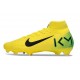 Botas de Futbol Nike Mercurial Superfly X Elite FG KM Amarillo Verde Negro