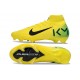 Botas de Futbol Nike Mercurial Superfly X Elite FG KM Amarillo Verde Negro