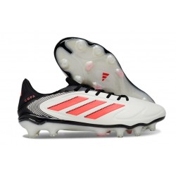 Botas de Futbol adidas Copa Pure 3 FG Blanco Rojo Lúcido Negro