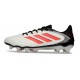 Botas de Futbol adidas Copa Pure 3 FG Blanco Rojo Lúcido Negro