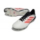 Botas de Futbol adidas Copa Pure 3 FG Blanco Rojo Lúcido Negro