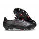 Botas de Futbol adidas Copa Pure 3 FG Negro Carbón Rojo Lúcido