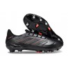 Botas de Futbol adidas Copa Pure 3 FG Negro Carbón Rojo Lúcido