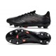 Botas de Futbol adidas Copa Pure 3 FG Negro Carbón Rojo Lúcido