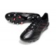 Botas de Futbol adidas Copa Pure 3 FG Negro Carbón Rojo Lúcido