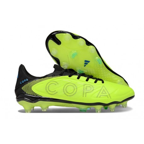 Botas de Futbol adidas Copa Pure 3 FG Limón Lúcido Negro