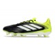 Botas de Futbol adidas Copa Pure 3 FG Negro Ftwr Blanco Limón Lúcido