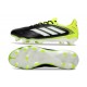 Botas de Futbol adidas Copa Pure 3 FG Negro Ftwr Blanco Limón Lúcido