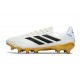 Botas de Futbol adidas Copa Pure 3 FG Blanco Negro Met Dorado