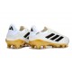 Botas de Futbol adidas Copa Pure 3 FG Blanco Negro Met Dorado