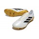 Botas de Futbol adidas Copa Pure 3 FG Blanco Negro Met Dorado