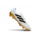 Botas de Futbol adidas Copa Pure 3 FG Blanco Negro Met Dorado