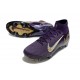 Nike Zoom Mercurial Superfly X Elite SG-Pro X MBAPPE Grand Morado Marfil claro