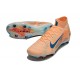 Nike Zoom Mercurial Superfly X Elite SG-Pro KM Naranja Azul