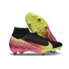 Nike Zoom Mercurial Superfly X Elite SG-Pro Negro Rojo Amarillo Verde