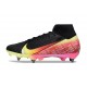 Nike Zoom Mercurial Superfly X Elite SG-Pro Negro Rojo Amarillo Verde