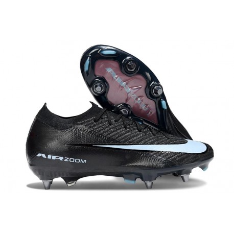Nike Air Zoom Mercurial Vapor XVI Elite SG Negro Hielo Azul
