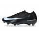 Nike Air Zoom Mercurial Vapor XVI Elite SG Negro Hielo Azul