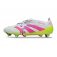 Zapatillas adidas Predator Elite FT SG Blanco Rosa Amarillo