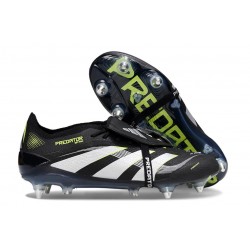Zapatillas adidas Predator Elite FT SG Negro Blanco Amarillo