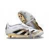 Zapatillas adidas Predator Elite FT SG Blanco Dorado Met Negro