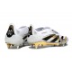 Zapatillas adidas Predator Elite FT SG Blanco Dorado Met Negro