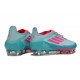 Bota de Fútbol Adidas F50 Elite SG Flash Agua Rosa Lúcido Lucid Cyan