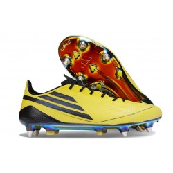 Bota de Fútbol Adidas F50 Elite SG Amarillo Negro