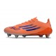 Bota de Fútbol Adidas F50 Elite SG Naranja Azul