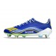 Bota de Fútbol Adidas F50 Elite SG Azul Amarillo
