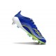 Bota de Fútbol Adidas F50 Elite SG Azul Amarillo