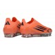 Zapatillas de Futbol Adidas F50 Elite LL SG Naranja Negro