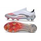 Adidas F50 Elite LL SG X MESSI Ftwr Blanco Rojo Lúcido Plateado Met.