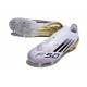 Zapatillas de Futbol Adidas F50 Elite LL SG Blanco Negro Met Dorado