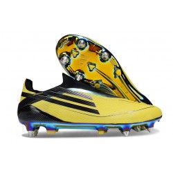 Zapatillas de Futbol Adidas F50 Elite LL SG Amarillo Negro