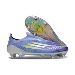 Adidas F50 Elite LL SG Violeta Tone Limón Lúcido Morado Rush