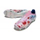Zapatillas de Futbol Adidas F50 Elite LL SG Blanco Rojo Azul