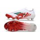 Zapatillas de Futbol Adidas F50 Elite LL SG Blanco Rojo Verde