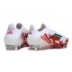 Zapatillas de Futbol Adidas F50 Elite LL SG Blanco Rojo Verde
