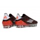 Zapatillas de Futbol Adidas F50 Elite LL SG Marrón Blanco Rojo
