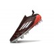 Zapatillas de Futbol Adidas F50 Elite LL SG Marrón Blanco Rojo