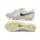 Nike Tiempo Legend 10 Elite FG Blanco Plateado