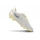 Nike Tiempo Legend 10 Elite FG Blanco Plateado